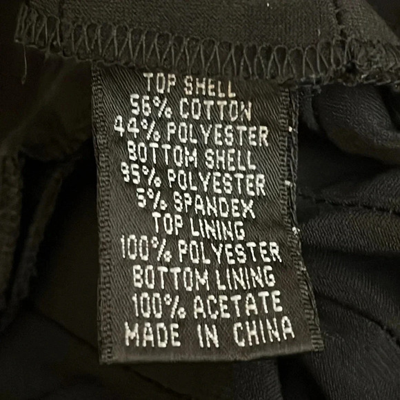 Adrianna Papell | Black floral lace dress Shutter Pleats women’s size 22W Plus - Picture 6 of 7